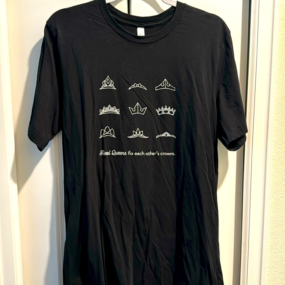 Disney Princesses Black T-Shirt